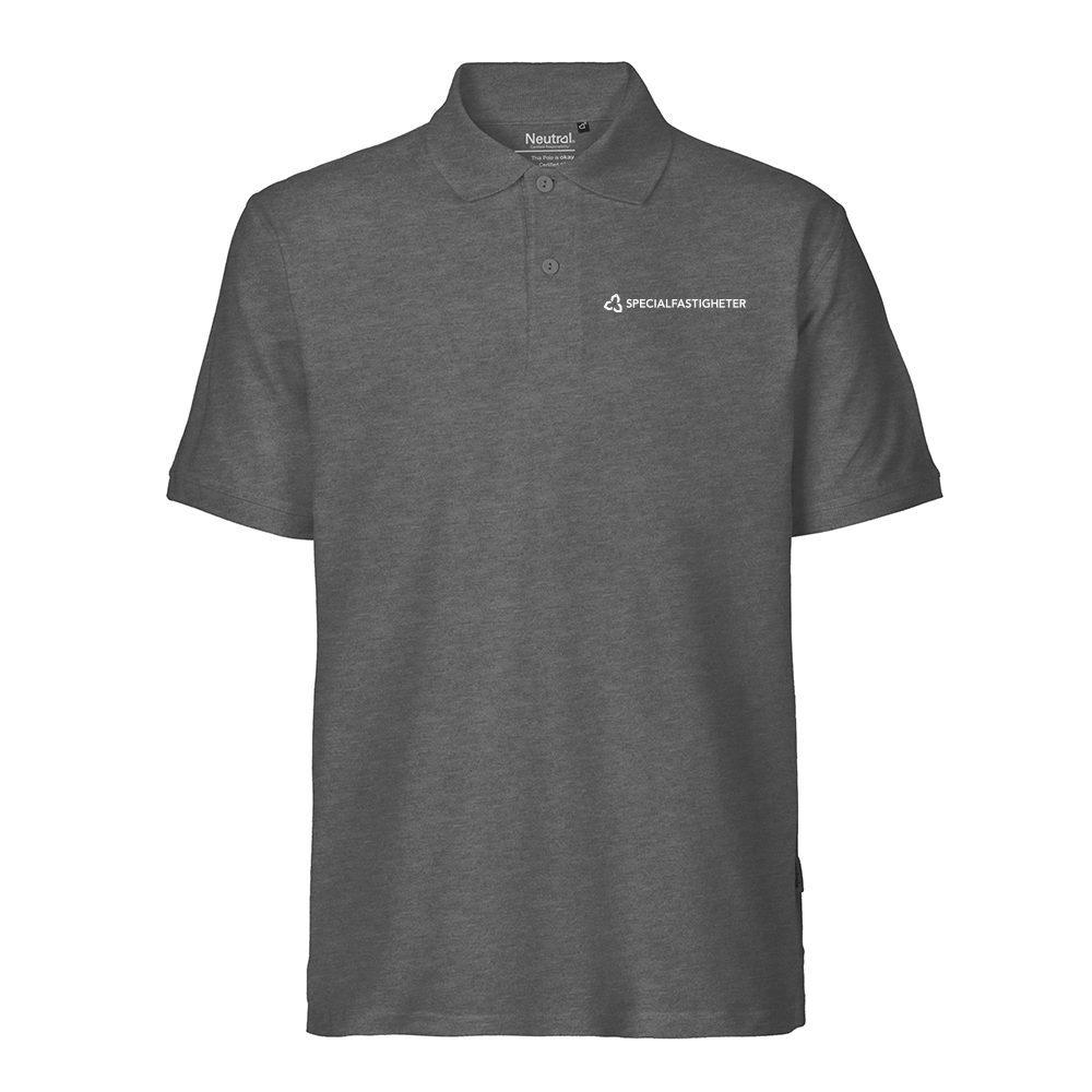 Mens Classic Polo Dark Heather