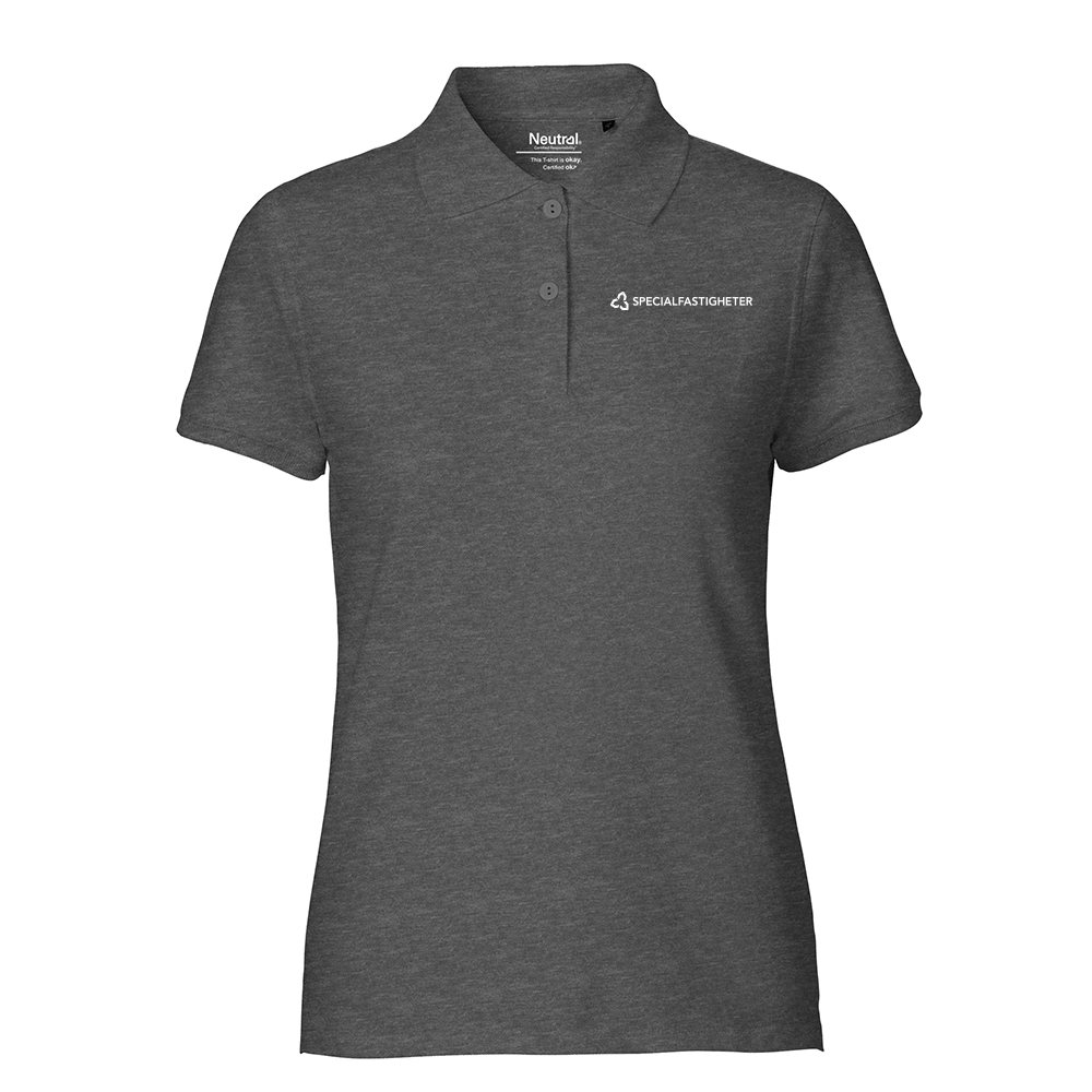 Ladies Classic Polo Dark Heather
