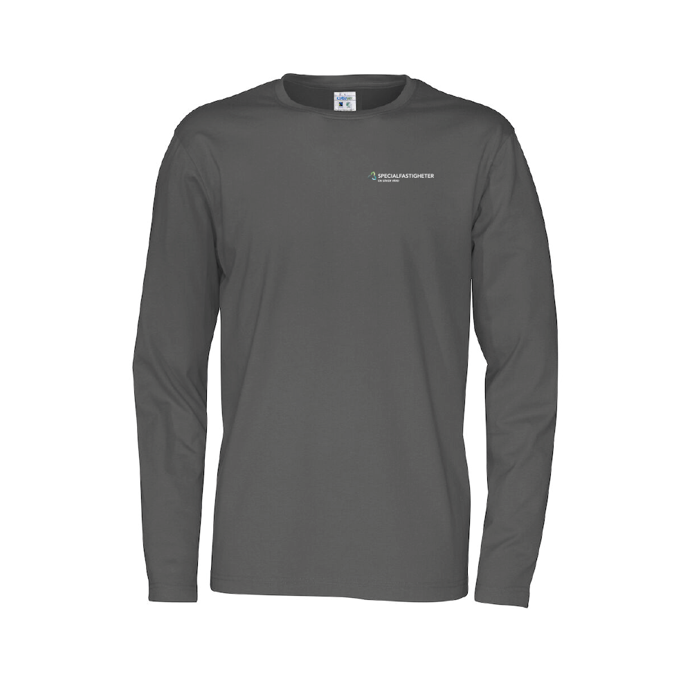 T-Shirt Long Sleeve Man Charcoal
